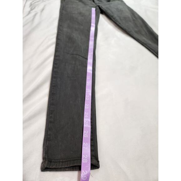 Sz 2 American Eagle Jeans Gray/Green AEO Sateen Jegging Womens Size Two - Picture 5 of 10